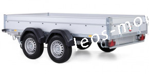 STEMA PKW Anhänger STL 2000 O2 20-30-15.2 3.01x 1.53 Tandem Tieflader 2000 kg Stahl-Bordwände