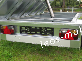 WM Meyer HKC 2731/186E 3.19x1.86 E-Pumpe mit Hand-Not-Pumpe 2700 kg Dreiseitenkipper 3-Seiten-Kipper ALU-Bordwände