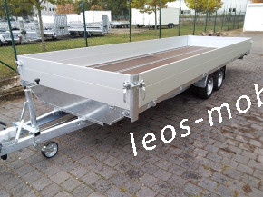 Leo`s LM36NGB306021 Glasbockanhänger Fenstertransportanhänger Bauelementeanhänger C-Schiene C-Profile 80/40 3000 kg 6.04x2.10