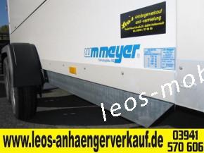 WM Meyer Koffer AZ 2740/185 (Serie 35) 4.01x1.85x2.05 Verkaufsanhänger Imbiss Marktanhänger
