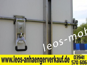 WM Meyer Koffer AZ 3050/200 (S40) 5.00x2.00x2.05 Auffahrklappe Heckrampe Heckklappe Seitentür 3000 kg