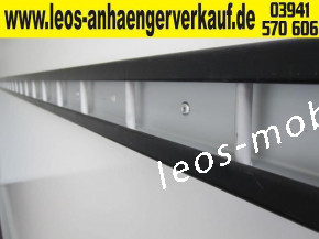 WM Meyer Koffer AZ 2740/185 (Serie 35) Auffahrklappe Heckrampe Rampe Überfahrwand 4.01x1.85x2.05